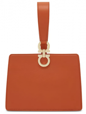 red orange bag